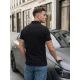 Vyriški juodi polo marškinėliai Tice POLO marškinėliai