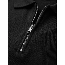 Vyriški juodi polo marškinėliai Force