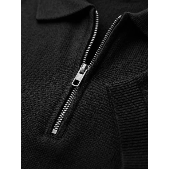 Vyriški juodi polo marškinėliai Force POLO marškinėliai