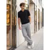 Men's Black Vibe Polo Shirt POLO T-shirt