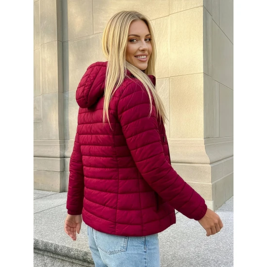 Moteriška bordo spalvos striukė Albi Moteriškos striukės