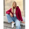 Moteriška bordo spalvos striukė Albi Moteriškos striukės