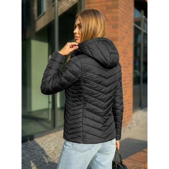 Moteriška juodos spalvos striukė Albi Moteriškos striukės