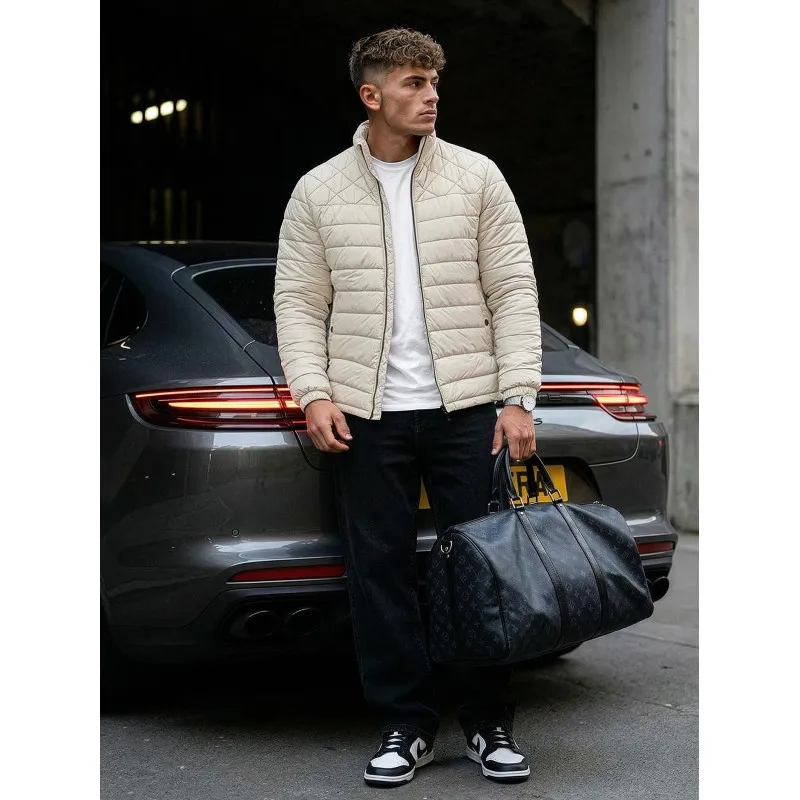 Transitional brown jacket Gasen Men's Jackets and Coats