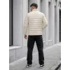 Transitional brown jacket Gasen Men's Jackets and Coats