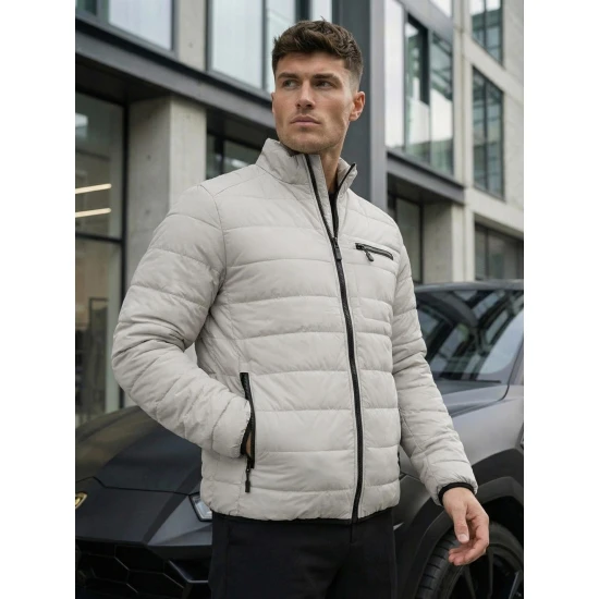 Pereinamojo laikotarpio rusva striukė Flif Vyriškos Striukės ir Paltai