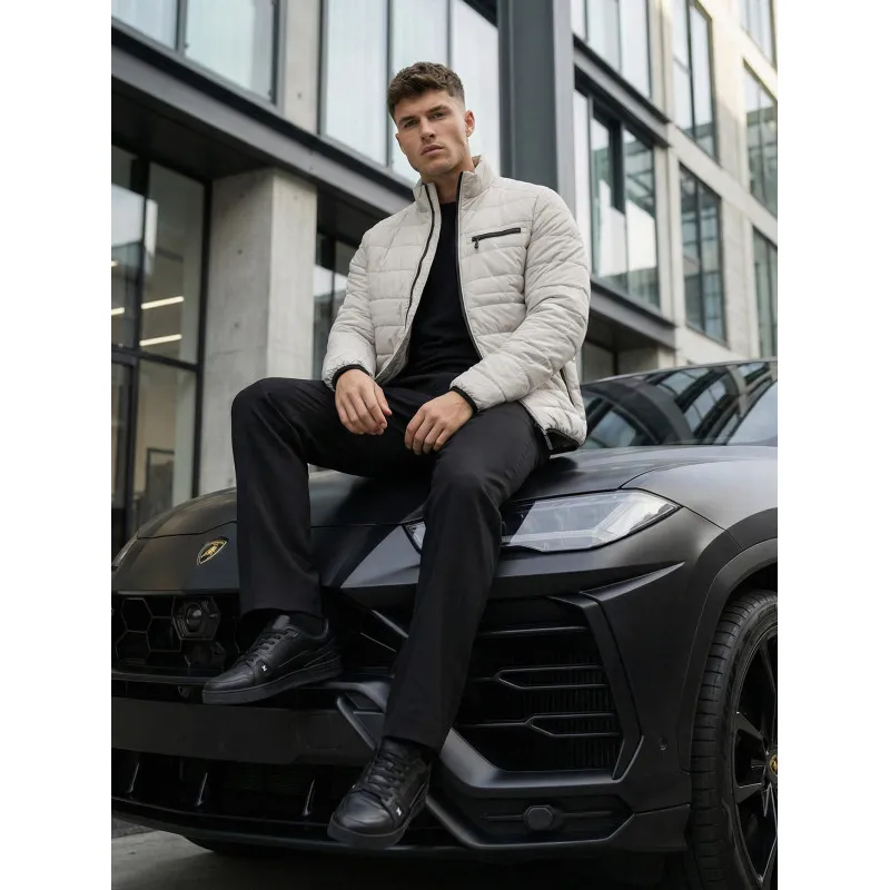 Transitional brown jacket Flif Men's Jackets and Coats