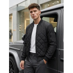 Vyriška juoda striukė Morel