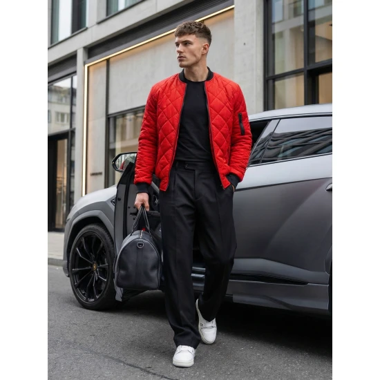 Vyriška raudona striukė Morel JS/MY01 - TX2210