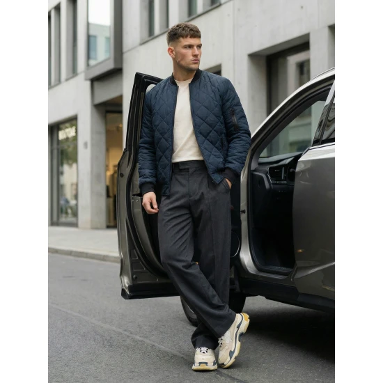 Vyriška tamsiai mėlyna striukė Morel JS/MY01 -TX2217