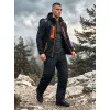 Men's black jacket with orange details Ero Men's Jackets and Coats