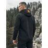 Men's black jacket with orange details Ero Men's Jackets and Coats