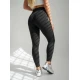 Moteriškos juodos spalvos tamprės Hollon Laisvalaikio kelnės