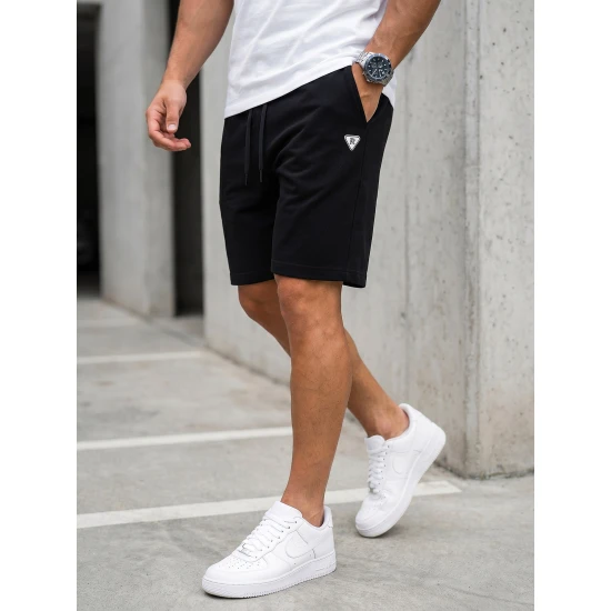 Vyriški juodi šortai Lori Šortai