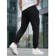 Vyriškos juodos spalvos kelnės Bold Laisvalaikio kelnės