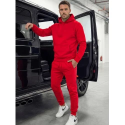 Vyriškos raudonos laisvalaikio kelnės Sergo