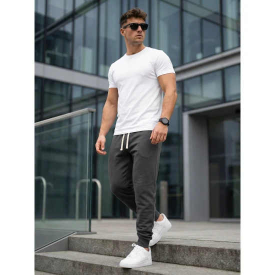 Vyriškos tamisiai mėlynos spalvos kelnės Bold Laisvalaikio kelnės