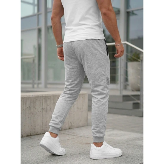 Vyriškos pilkos kelnės Astin Laisvalaikio kelnės