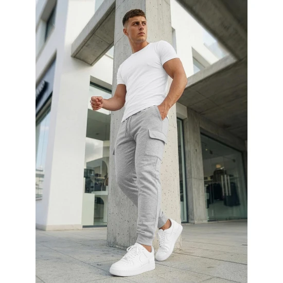 Vyriškos pilkos kelnės Brac Laisvalaikio kelnės