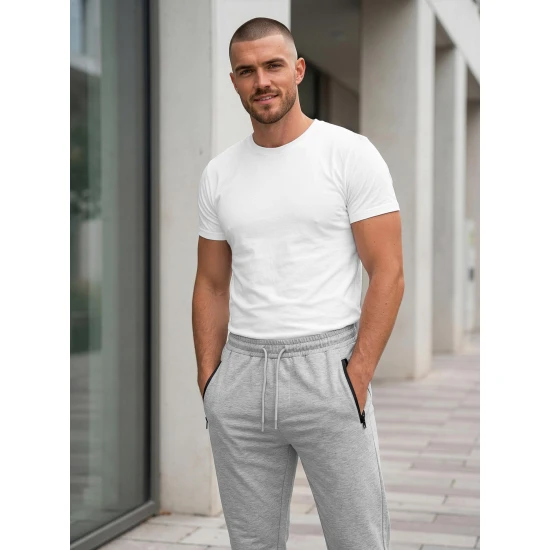 Vyriškos pilkos kelnės Blim Kelnės