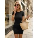 Moteriška juoda suknelė Power
