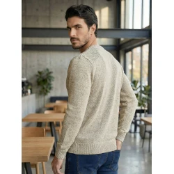 Vyriškas rusvas megztinis Charlie