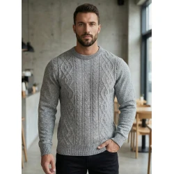 Vyriškas pilkas megztinis Wilson
