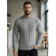 Vyriškas pilkas megztinis Wilson
