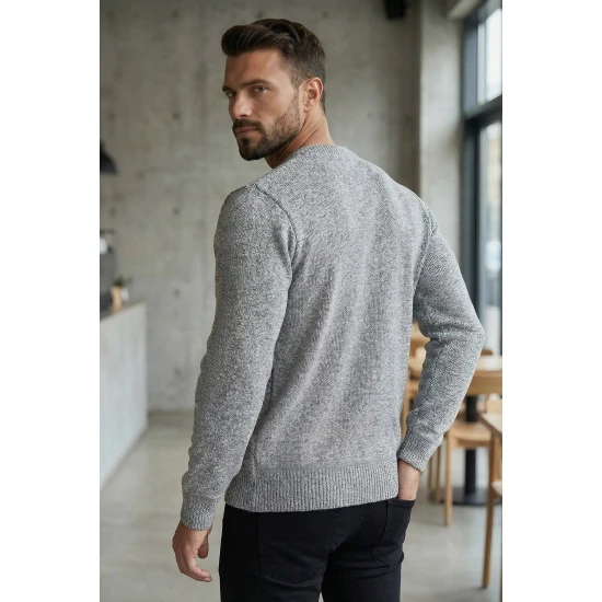 Vyriškas pilkas megztinis Wilson
