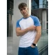Vyriški balti/mėlyni marškinėliai Dilan