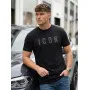 Męski czarny T-shirt Max