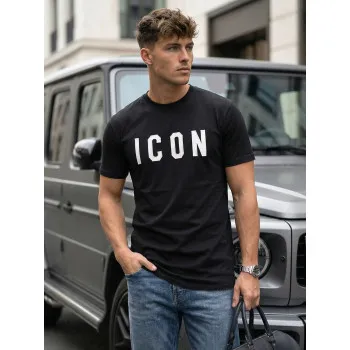 Мужские чёрные футболки Icon