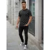 Vyriški juodi marškinėliai Jeff Marškinėliai