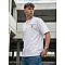 Men's white oversized 