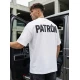 Vyriški balti marškinėliai Patron Marškinėliai su užrašais