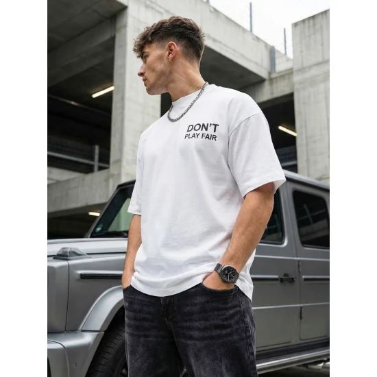 Vyriški balti marškinėliai Patron Marškinėliai su užrašais