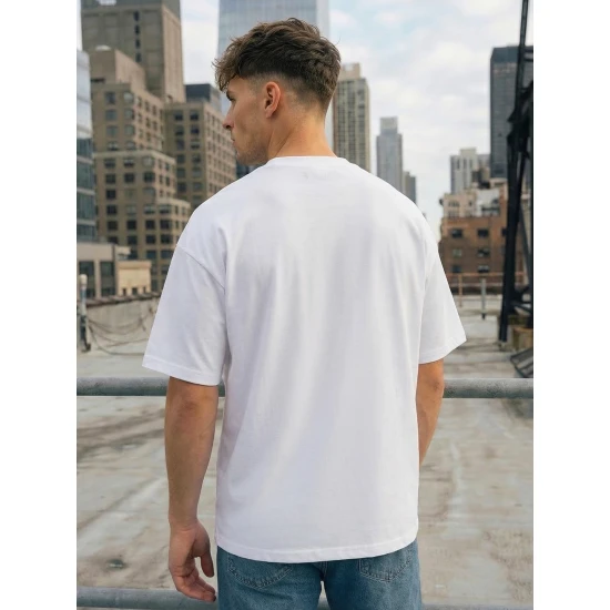 Vyriški balti marškinėliai Freedom Marškinėliai su užrašais