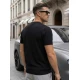 Vyriški juodi marškinėliai Comfort Vienspalviai marškinėliai