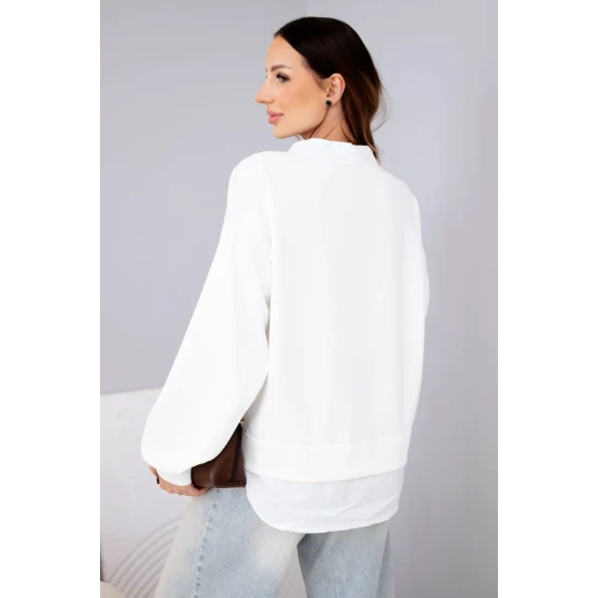 Moteriška balta palaidinė Liucy