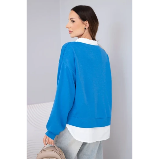 Moteriška mėlyna palaidinė Liucy