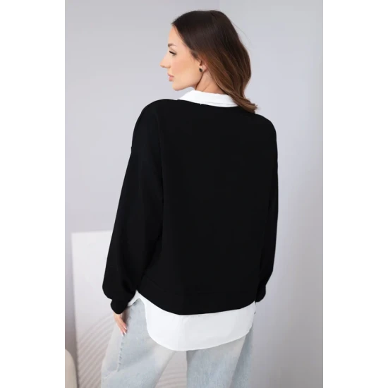 Moteriška juoda palaidinė Liucy