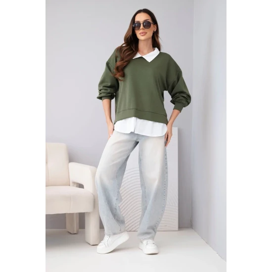 Moteriška chaki palaidinė Liucy