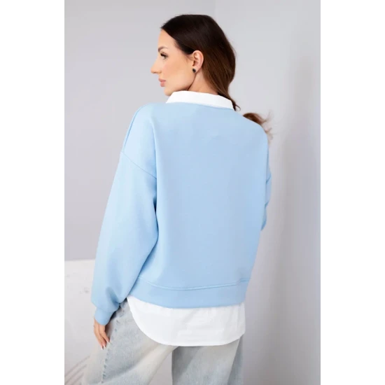 Moteriška šviesiai mėlyna palaidinė Liucy