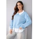 Moteriška šviesiai mėlyna palaidinė Liucy