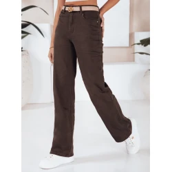 Moteriški tamsiai rudi džinsai Active