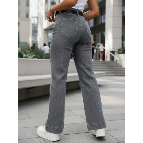 Moteriški pilki džinsai Ema Džinsai ir Jogeriai