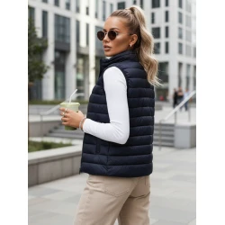 Moteriška tamsiai mėlyna liemenė Sila