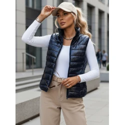 Moteriška tamsiai mėlyna liemenė Vian