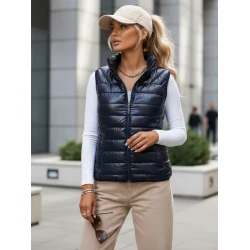 Moteriška tamsiai mėlyna liemenė Vian