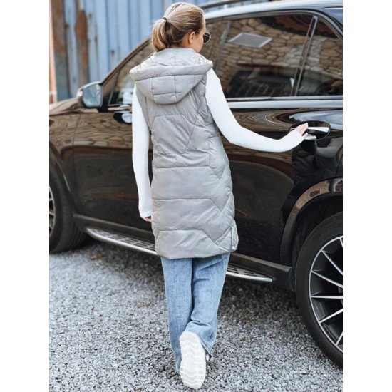 Moteriška ilga pilka liemenė Lucy Moteriškos liemenės